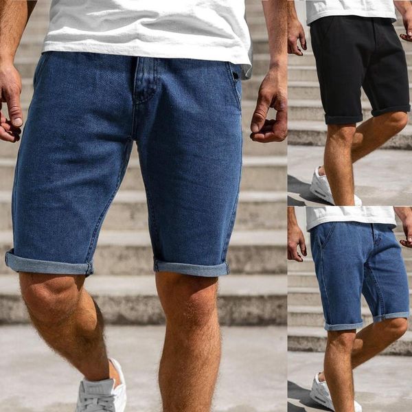 men's shorts 2021 mens summer casual fitness solid color bodybuilding pockets sports short jean male drop, White;black
men's shorts 2021 mens summer casual fitness solid color bodybuilding pockets sports short jean male drop, White;black