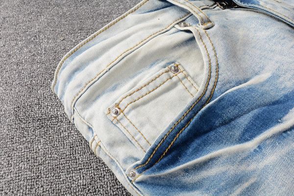 fashion designer new arrivals mens jeans whiten hole eagle trend biker pants victory hand hip hop distressed size 28-40, Blue
fashion designer new arrivals mens jeans whiten hole eagle trend biker pants victory hand hip hop distressed size 28-40, Blue