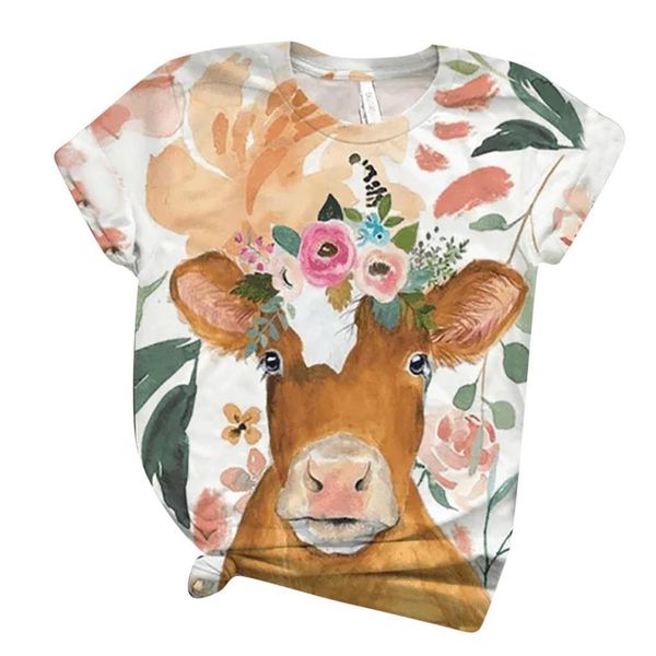 fashion 3d animal cow printed women's casual t-shirts cotton short sleeve t-shirts summer tees ropa de mujer 5xl z0604, White
fashion 3d animal cow printed women's casual t-shirts cotton short sleeve t-shirts summer tees ropa de mujer 5xl z0604, White
