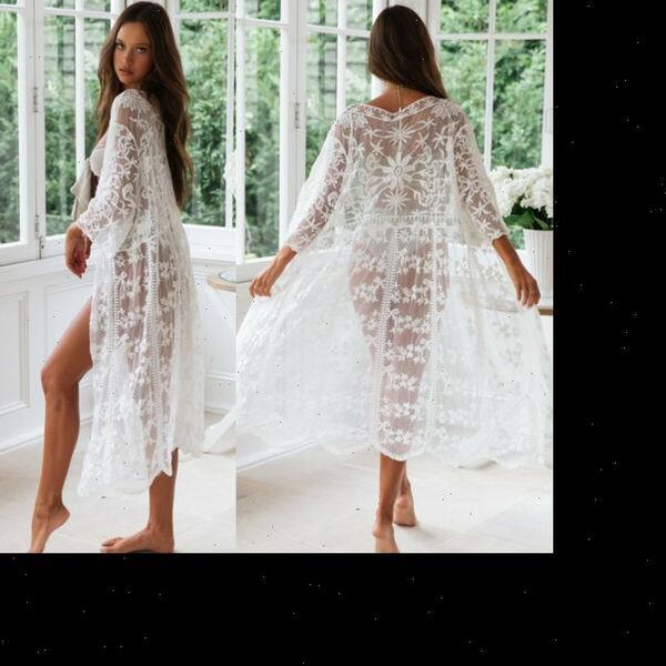 see through women lace kimono beach blouses woman cardigan cover up wrap long blouse 2021 new arrival, White
see through women lace kimono beach blouses woman cardigan cover up wrap long blouse 2021 new arrival, White