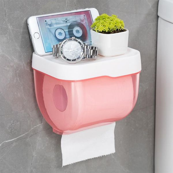 toilet paper holders punch-holder waterproof mobile phone storage rack tissue bathroom supplies 
toilet paper holders punch-holder waterproof mobile phone storage rack tissue bathroom supplies