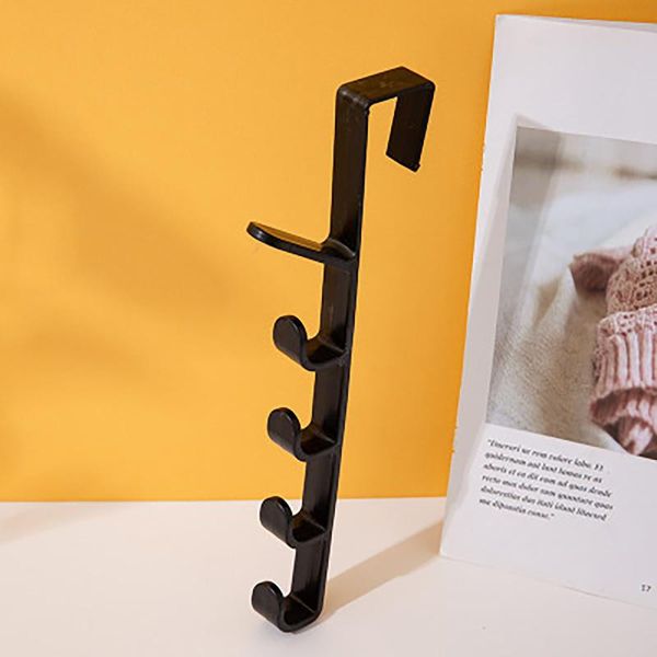 hooks & rails over the door hook hanger | 5-hook heavy-duty organizer rack for coats, hats convenient multi-purpose home accessories
hooks & rails over the door hook hanger | 5-hook heavy-duty organizer rack for coats, hats convenient multi-purpose home accessories