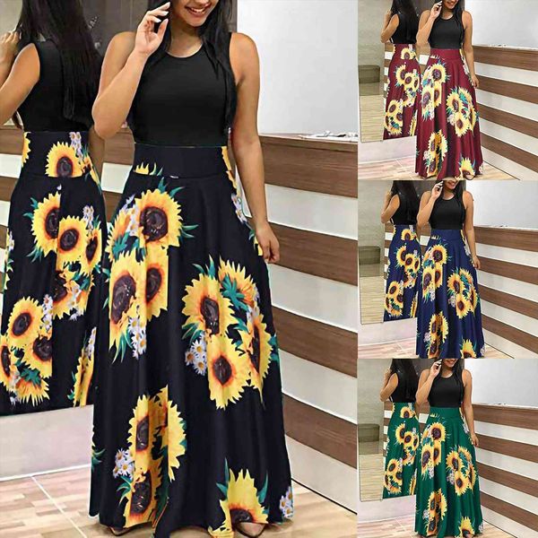 bohemian tie dye colorful long womens dress floral print summer plus size sundress loose vestidos mujer verano, Black;gray
bohemian tie dye colorful long womens dress floral print summer plus size sundress loose vestidos mujer verano, Black;gray