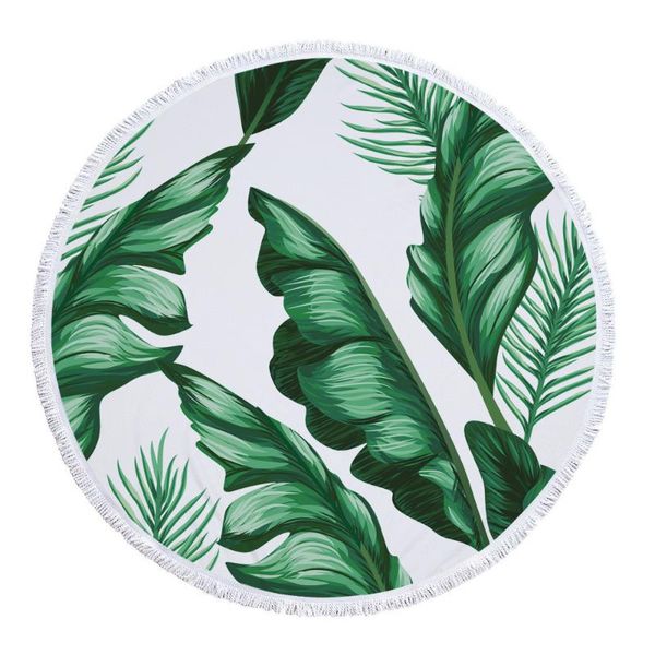 towel arrival tropical leaves microfiber round beach towels with tassel 150cm large camping picnic yoga mat toalha de praia
towel arrival tropical leaves microfiber round beach towels with tassel 150cm large camping picnic yoga mat toalha de praia