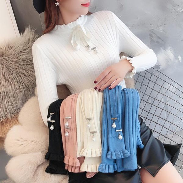 women's sweaters women sweet slim o-neck knitted sweater ladies casual winter fashion korean long sleeves lace up solid sueter, White;black
women's sweaters women sweet slim o-neck knitted sweater ladies casual winter fashion korean long sleeves lace up solid sueter, White;black