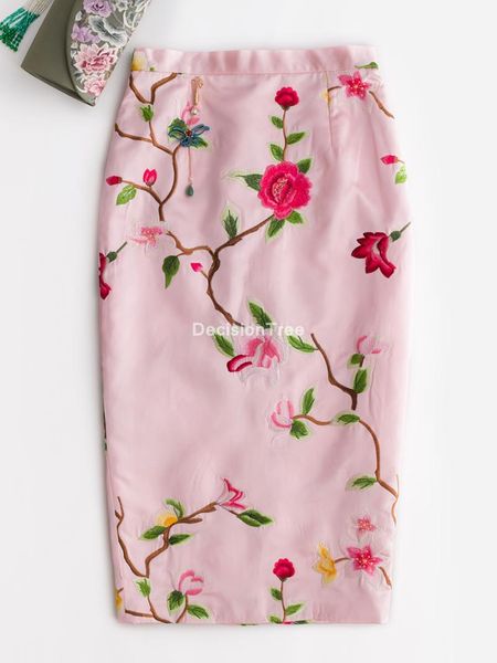 ethnic clothing 2021 women chinese style skirt oriental cheongsam elegant lady highwaist skirts print retro, Red
ethnic clothing 2021 women chinese style skirt oriental cheongsam elegant lady highwaist skirts print retro, Red