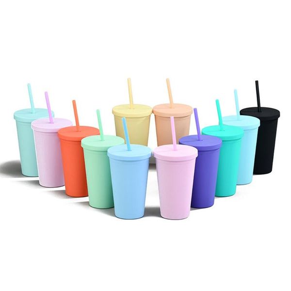 mugs 6 color 16 oz candy double-layer plastic frosted straw drinking cup coffee ready-to-hand water
mugs 6 color 16 oz candy double-layer plastic frosted straw drinking cup coffee ready-to-hand water