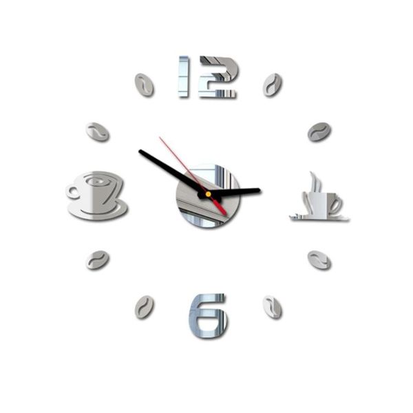 cafe diy large wall clock frameless giant wall clock modern design cafe coffee mug coffee bean decor kitchen watch new
cafe diy large wall clock frameless giant wall clock modern design cafe coffee mug coffee bean decor kitchen watch new