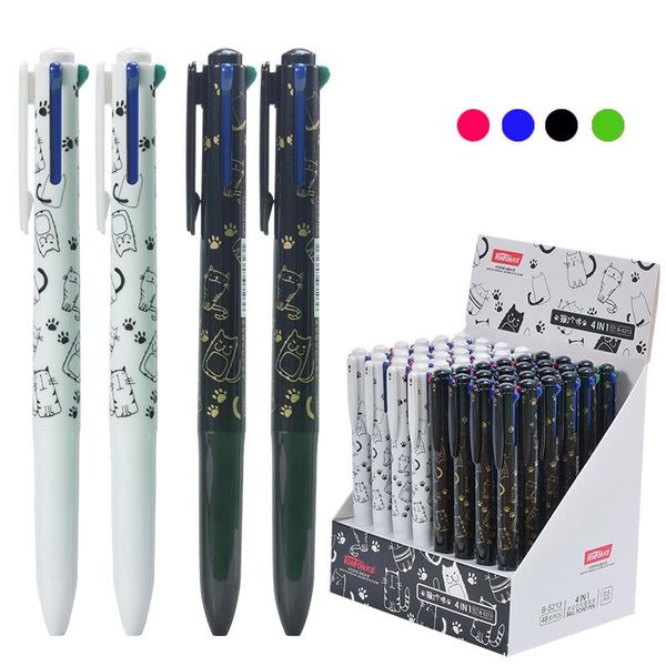 ballpoint pens 6 pcs/lot 4 in1 multicolor pen 0.5mm cat multifunctional office school writing supplies kawaii stationery, Blue;orange
ballpoint pens 6 pcs/lot 4 in1 multicolor pen 0.5mm cat multifunctional office school writing supplies kawaii stationery, Blue;orange
