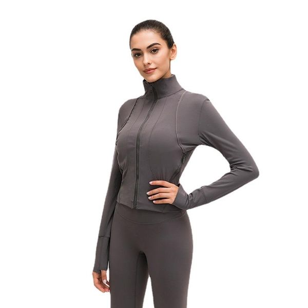 yoga outfit clothes 2021 autumn and winter stand collar slim hair grinding naked fitness jacket zipper leisure sports coat women
yoga outfit clothes 2021 autumn and winter stand collar slim hair grinding naked fitness jacket zipper leisure sports coat women