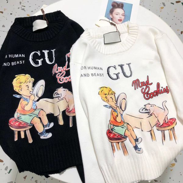 ms 2021 designers along the autumn runway looks interesting illustrations sweater sweater with, White;black
ms 2021 designers along the autumn runway looks interesting illustrations sweater sweater with, White;black