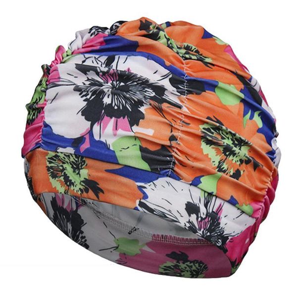 women ladies multi flowers printed fabric swim pool sport swimming cap protect long hair ear large nylon bathing caps ha jllbdx
women ladies multi flowers printed fabric swim pool sport swimming cap protect long hair ear large nylon bathing caps ha jllbdx
