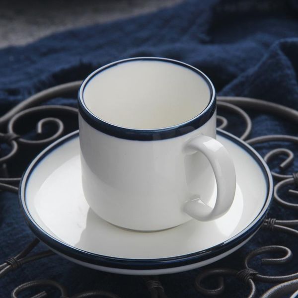 mugs blue edge coffee cup, ceramic afternoon tea cup set, breakfast, mark
mugs blue edge coffee cup, ceramic afternoon tea cup set, breakfast, mark