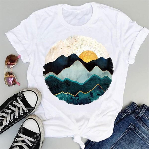 cartoon camper travel mountain women t shirts short sleeve graphic summer fashion print female clothes tees shirt, White
cartoon camper travel mountain women t shirts short sleeve graphic summer fashion print female clothes tees shirt, White