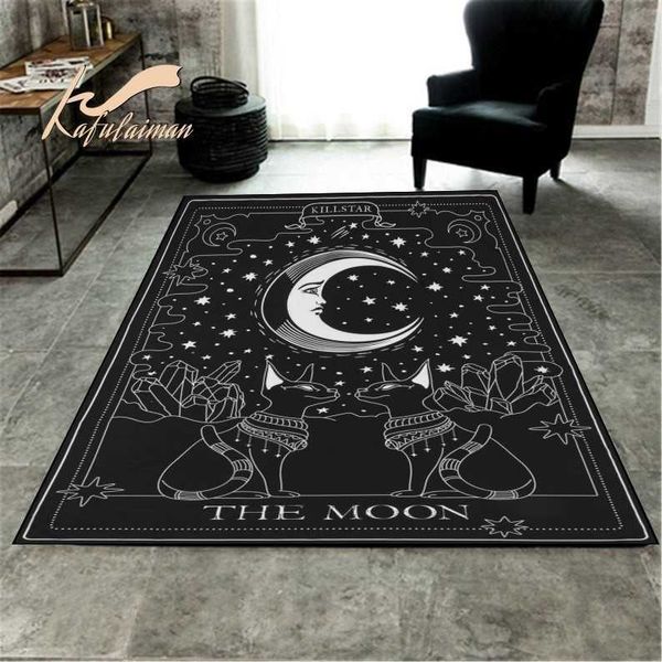 moon area rug black and white version version-gothic skull bat wing modern rug, home decor carpets
moon area rug black and white version version-gothic skull bat wing modern rug, home decor carpets