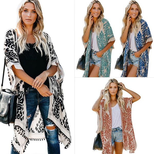 holiday beach cardigan women sunscreen shirt short sleeve print fashion female open stitch coats lady's coat spring/summer, Tan;black
holiday beach cardigan women sunscreen shirt short sleeve print fashion female open stitch coats lady's coat spring/summer, Tan;black