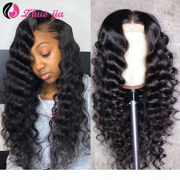 zhuojia loose deep wave wig 13x6 lace front human hair wigs for women 150%180%250% brazilian hair wigs pre plucked lace frontal, Black
zhuojia loose deep wave wig 13x6 lace front human hair wigs for women 150%180%250% brazilian hair wigs pre plucked lace frontal, Black