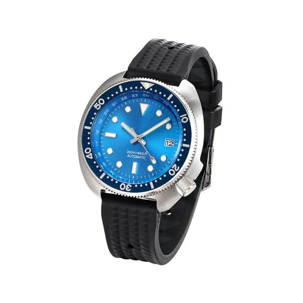 wristwatches 316l stainless steel blue vintage 6105 japan nh35 automatic men watch, Slivery;brown
wristwatches 316l stainless steel blue vintage 6105 japan nh35 automatic men watch, Slivery;brown