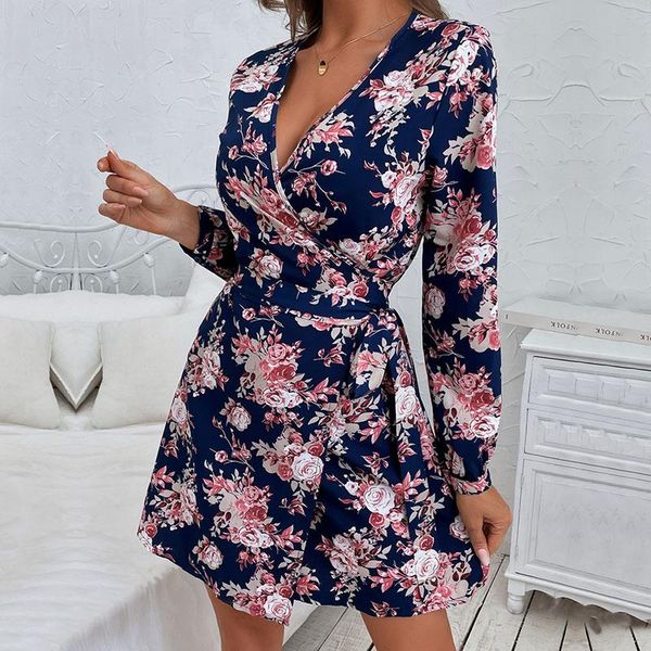 casual dresses beach floral print lantern sleeve vintage dress women v-neck sashes mini 2022 fashion female holiday party, Black;gray
casual dresses beach floral print lantern sleeve vintage dress women v-neck sashes mini 2022 fashion female holiday party, Black;gray