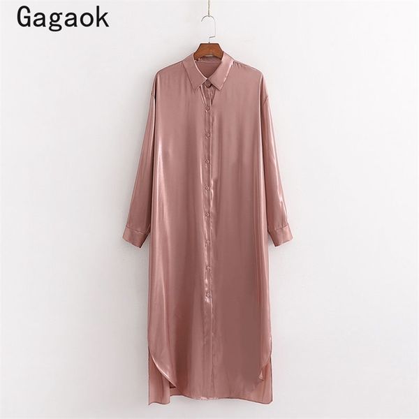 women vintage straight dress spring autumn v-neck solid full mid-calf dresses loose chic wild fashion vestidos 210531, Black;gray
women vintage straight dress spring autumn v-neck solid full mid-calf dresses loose chic wild fashion vestidos 210531, Black;gray