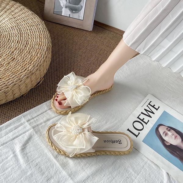 slippers ladies net celebrity ins wind outer wear summer wild korean version of fairy yarn bow flops, Black
slippers ladies net celebrity ins wind outer wear summer wild korean version of fairy yarn bow flops, Black