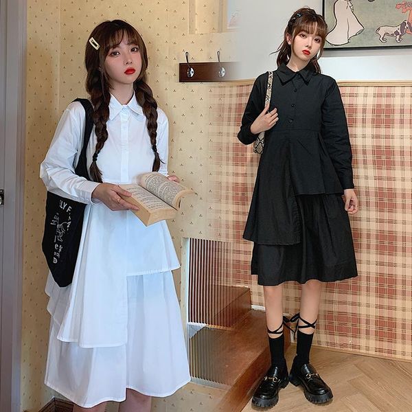 maternity dresses 8003# clothes spring autumn cotton long sleeves turn down collar loose stylish dress for pregnant women mom, White
maternity dresses 8003# clothes spring autumn cotton long sleeves turn down collar loose stylish dress for pregnant women mom, White