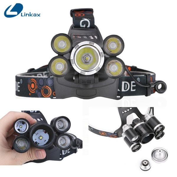 headlamps waterproof 1*t6+4*xpe led headlight 4 modes headlamp outdoor head light lamp fishing camping hiking cycling hunting use 2*18650
headlamps waterproof 1*t6+4*xpe led headlight 4 modes headlamp outdoor head light lamp fishing camping hiking cycling hunting use 2*18650