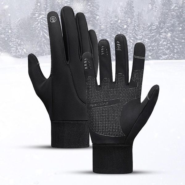 cycling gloves outdoor sports skiing and riding warm waterproof windproof non-slip, Black
cycling gloves outdoor sports skiing and riding warm waterproof windproof non-slip, Black