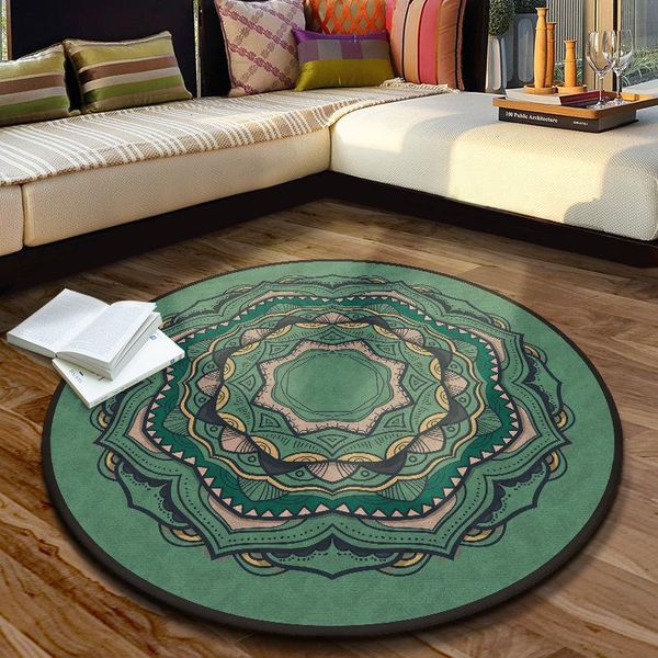 carpets nordic round carpet bohemia ethnic tassel rugs black mandala for living room modern classic cotton linen morocco
carpets nordic round carpet bohemia ethnic tassel rugs black mandala for living room modern classic cotton linen morocco