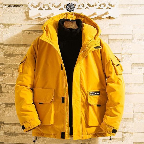 men's jackets winter jacket coats hooded casual thickened warm cotton loose parker fashion, Black;brown
men's jackets winter jacket coats hooded casual thickened warm cotton loose parker fashion, Black;brown