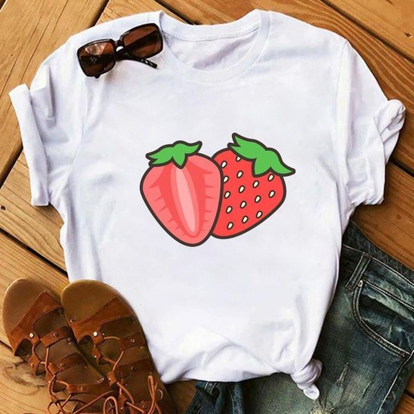 new summer women tshirts pink slim fit o-neck fashion strawberry printed short sleeves t-shirts lady clothes, White
new summer women tshirts pink slim fit o-neck fashion strawberry printed short sleeves t-shirts lady clothes, White