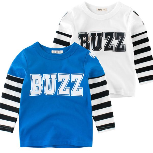 kids t-shirts boys striped long sleeve t-shirt boys clothes letter kids clothes fashion cotton childrens clothing, Blue
kids t-shirts boys striped long sleeve t-shirt boys clothes letter kids clothes fashion cotton childrens clothing, Blue