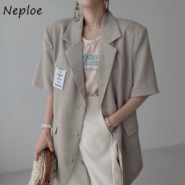 women's suits & blazers neploe korean short sleeve suit woman jacket chic temperament lapel letter patch loose three-button blazer wome, White;black
women's suits & blazers neploe korean short sleeve suit woman jacket chic temperament lapel letter patch loose three-button blazer wome, White;black