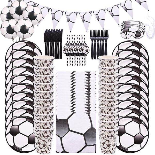 disposable dinnerware soccer football birthday party decoration theme tableware decor kids boy
disposable dinnerware soccer football birthday party decoration theme tableware decor kids boy