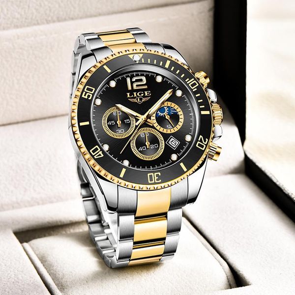 wristwatches 2021 lige fashion diver men watch waterproof date clocks sport watches mens quartz wristwatch relogio masculin, Slivery;brown
wristwatches 2021 lige fashion diver men watch waterproof date clocks sport watches mens quartz wristwatch relogio masculin, Slivery;brown
