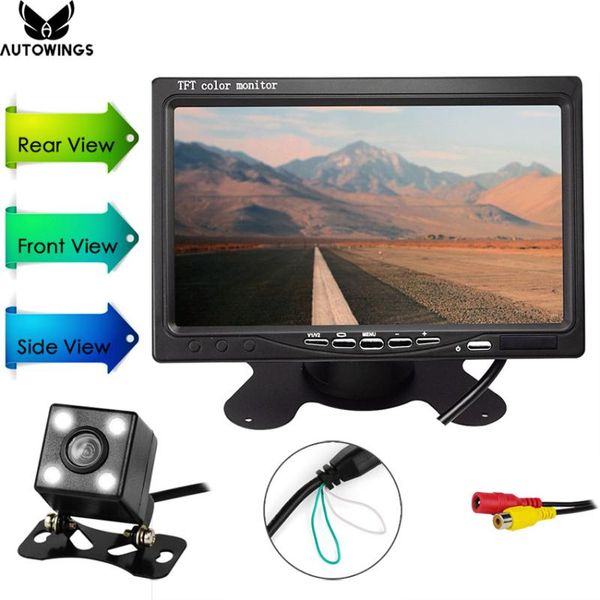 auto video 800 * 480 7 "inch security reverse backup parking achteraanzicht monitor auto night vision camera vcr dvd-speler 2 av-ingang
auto video 800 * 480 7 "inch security reverse backup parking achteraanzicht monitor auto night vision camera vcr dvd-speler 2 av-ingang
