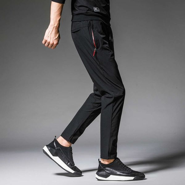 autumn casual slim fit loose quick drying ultra thin small leg sports pants men's fashion versatile, Black
autumn casual slim fit loose quick drying ultra thin small leg sports pants men's fashion versatile, Black