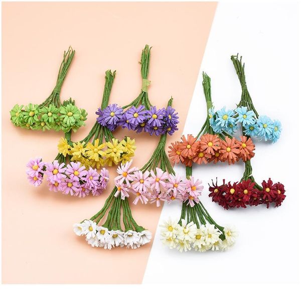 10pcs mini silk daisy decorative flowers wreaths diy gifts candy box christmas wedding home decor accessories artificial jllmmm
10pcs mini silk daisy decorative flowers wreaths diy gifts candy box christmas wedding home decor accessories artificial jllmmm