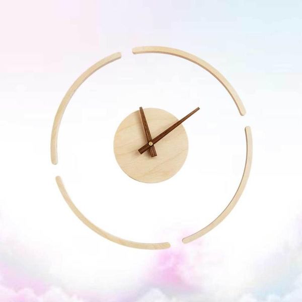1pc transparent suspension clock simple wooden hanging clock creative wall hanging decor household wall decorative
1pc transparent suspension clock simple wooden hanging clock creative wall hanging decor household wall decorative