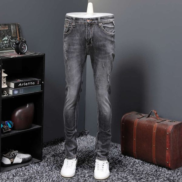 new grey locomotive jeans in spring and autumn of 2019winter, Blue
new grey locomotive jeans in spring and autumn of 2019winter, Blue