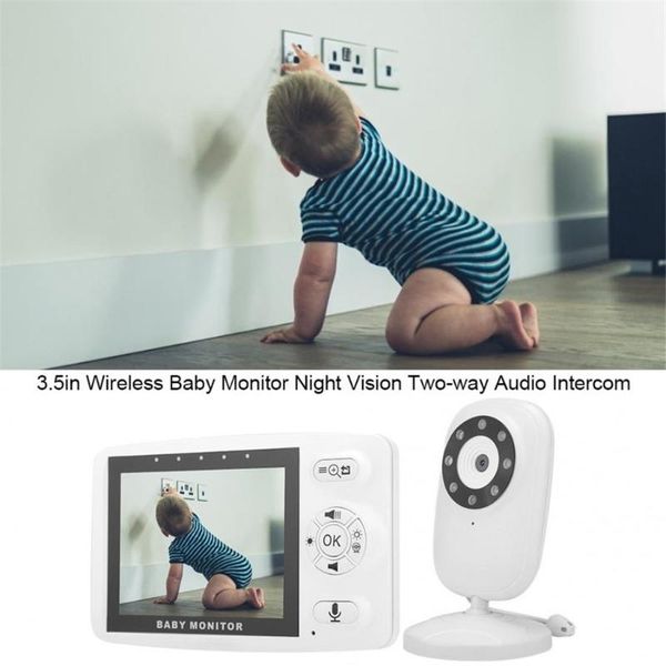 smart home control 3.5 inch wireless baby monitor lcd audio video nanny security camera night vision walkie talkie
smart home control 3.5 inch wireless baby monitor lcd audio video nanny security camera night vision walkie talkie