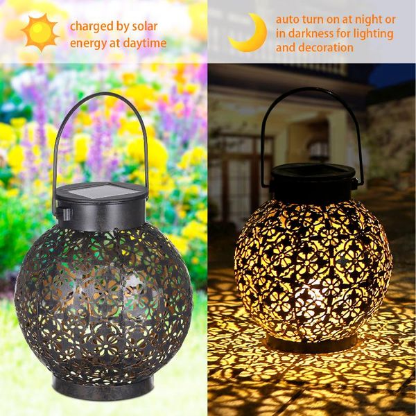 solar lamps garden light outdoor lantern hollowed-out design decorative metal hanging led lights sensitive control
solar lamps garden light outdoor lantern hollowed-out design decorative metal hanging led lights sensitive control