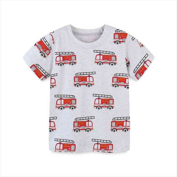 jumping meters childrens cartoon t shirts for boys summer fashion cars print clothes kids tees, Blue
jumping meters childrens cartoon t shirts for boys summer fashion cars print clothes kids tees, Blue