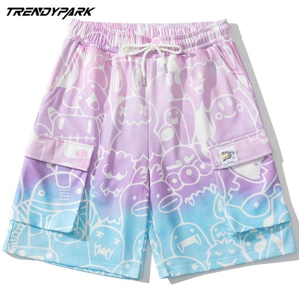 men's shorts funny cartoon print short for men summer hip hop oversize pockets soft polyester streetwear harajuku drawstrings casual, White;black
men's shorts funny cartoon print short for men summer hip hop oversize pockets soft polyester streetwear harajuku drawstrings casual, White;black
