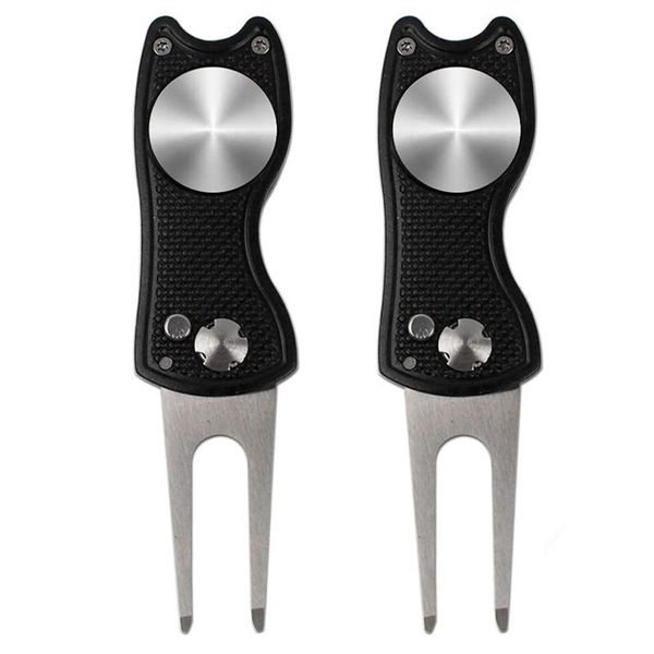 golf training aids 2pcs turf repair tool foldable button stainless steel switch and detachable marker
golf training aids 2pcs turf repair tool foldable button stainless steel switch and detachable marker