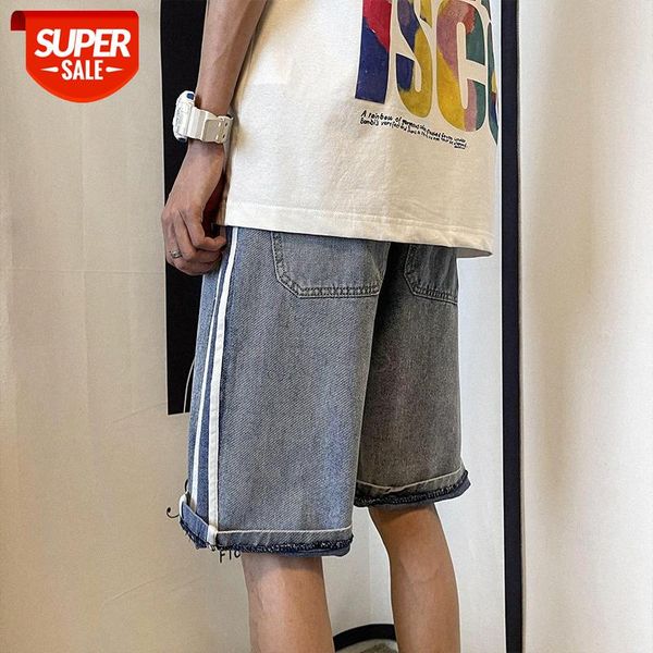 blue denim shorts men's thin loose straight chic five-point pants #8v0d, Black
blue denim shorts men's thin loose straight chic five-point pants #8v0d, Black