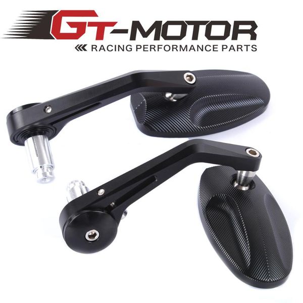 gt motor - universal 7/8" handlebar side end mirrors rearview mirrors choppers motorcycle accessories street bikes aluminum
gt motor - universal 7/8" handlebar side end mirrors rearview mirrors choppers motorcycle accessories street bikes aluminum