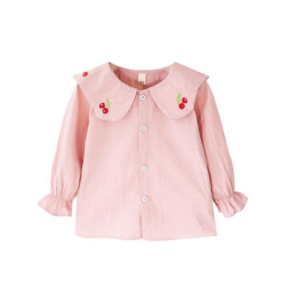shirts dfxd 2021 kids fashion toddler girls long sleeve cotton embroidery cherry school blouses spring pink/white 6m-3t, White;black
shirts dfxd 2021 kids fashion toddler girls long sleeve cotton embroidery cherry school blouses spring pink/white 6m-3t, White;black