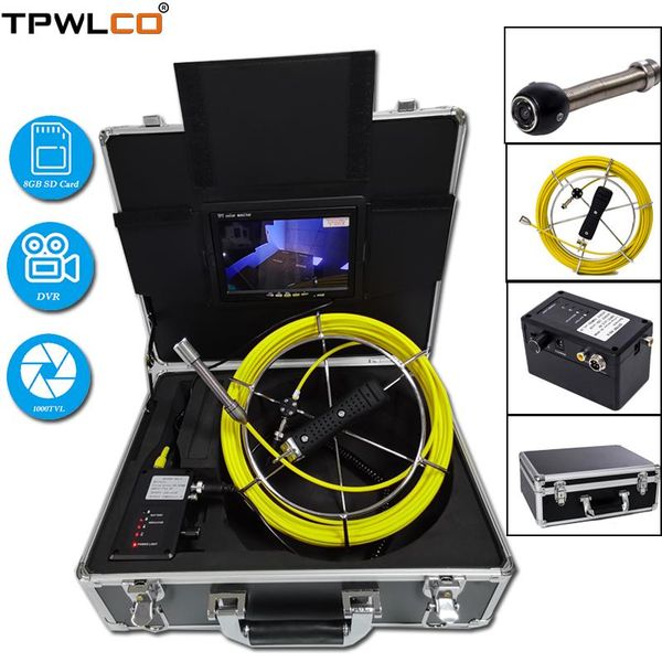 cameras 7" lcd screen monitor underground pipe inspection system with dvr 20m cable 17mm waterproof head
cameras 7" lcd screen monitor underground pipe inspection system with dvr 20m cable 17mm waterproof head