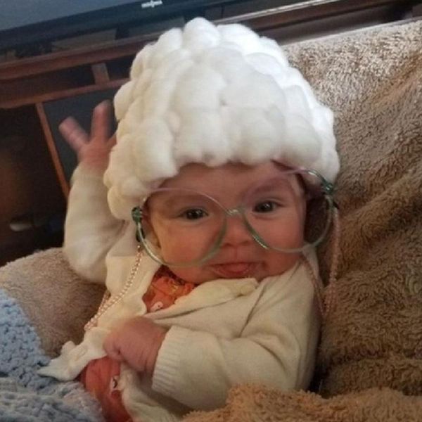 new 0-1 year old infant hat creative little old lady p cute props hood newborn g4x1, Yellow
new 0-1 year old infant hat creative little old lady p cute props hood newborn g4x1, Yellow